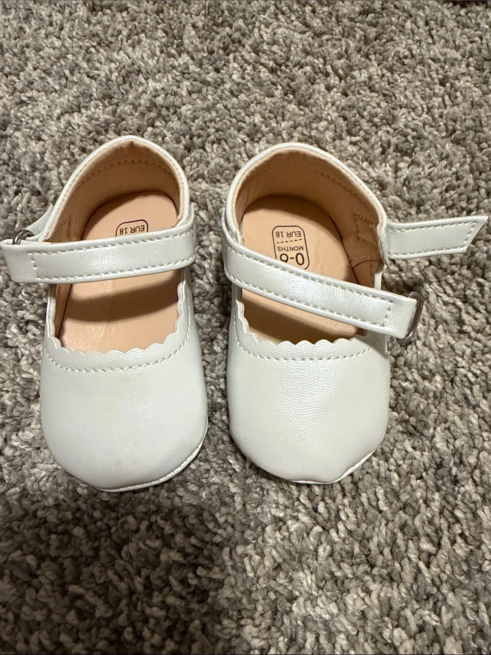 Classic White Mary Jane Kids Shoes